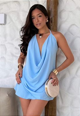 Conjunto De Blusa & Shorts Saia