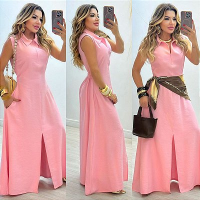 Vestido Longo De Regata