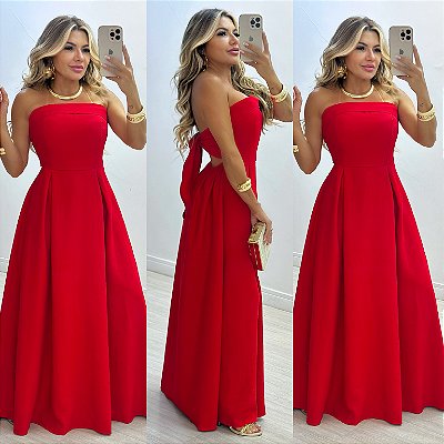 Vestido Longo Tomara Que Caia