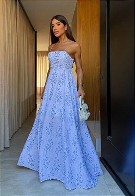 Vestido Longo De Laise