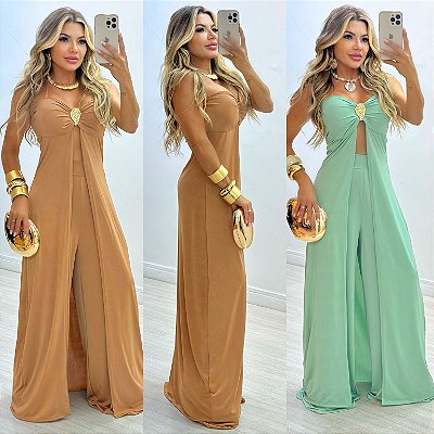 Conjunto De Calça & Blusa Tomara Que Caia