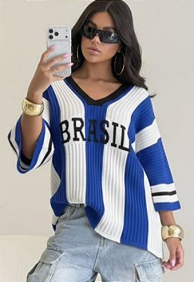 Blusa Tricot Do Brasil