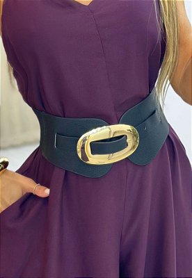 Cinto De Couro C/ Elástico