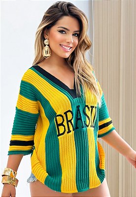 Blusa Tricot Do Brasil