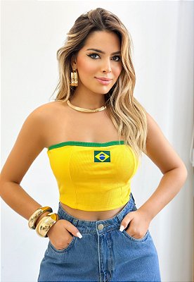 Cropped Tomara Que Caia Do Brasil