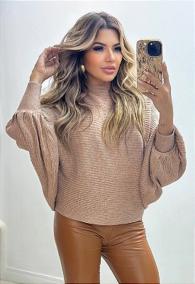 Blusa Manga Longa Tricot Modal