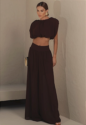 Conjunto De Calça & Cropped