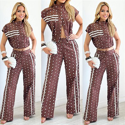 Conjunto De Calça & Cropped