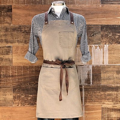 Avental Roma Strap - Bege Estonado