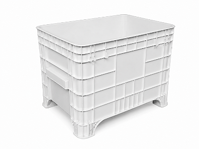 Caixa Plástica Branca 370 L - Mod. 1030 - Sem tampa