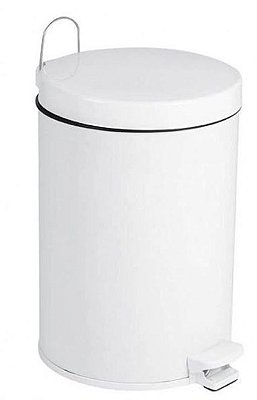 Lixeira em Aço com Pedal 10,5L