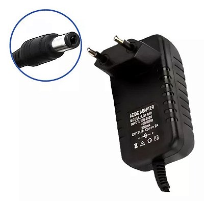 FONTE 12V 2A P4 (5.5MM X 2.1MM) PAREDE