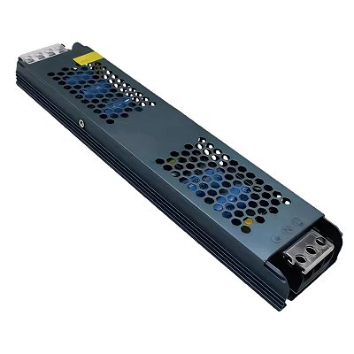 FONTE CHAVEADA  SLIM METÁLICA 24V 25A 600W