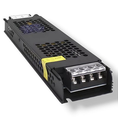 FONTE CHAVEADA SLIM METÁLICA 12V 15A 180W