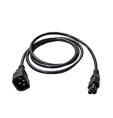 CABO DE FORÇA ADAPTADOR CPU MACHO C14 X MICKEY FEMEA C5 10A (1,5MTS)