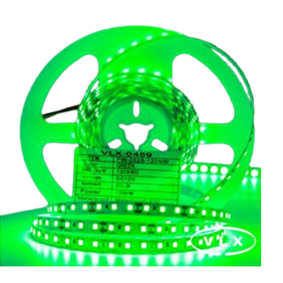 FITA DE LED 12V VERDE 3528 120LED + IP20 + 5M7890017601818