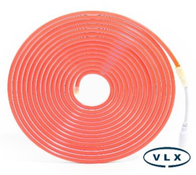 FITA DE LED NEON SILICONADA 12V ROSA 3528 60LED + IP67 + 5M