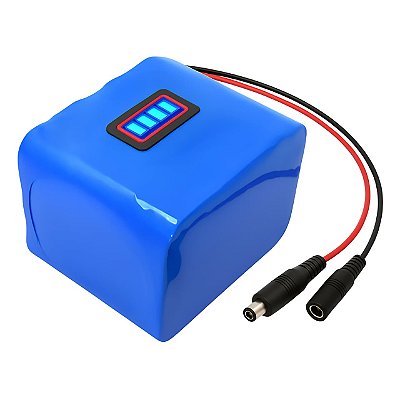 Bateria 12v8000mah Indicador De Carga P/ Fitas De Led C/ Bms