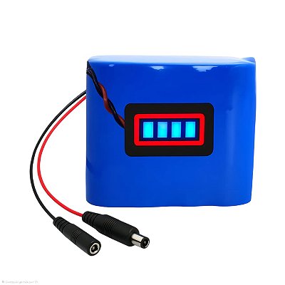 Bateria Li-ion 12v 13000mah C/bms E Indicdor De Carga