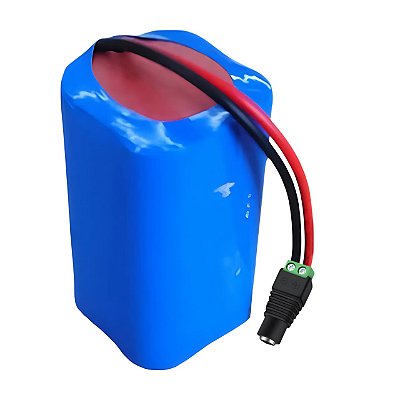 Bateria Li-ion 18650 14.8v 2200mah C/ Conector Borne Femea