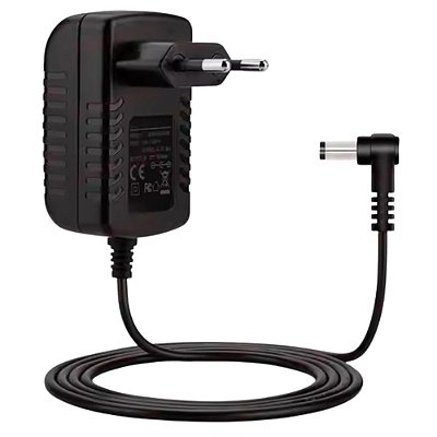 FONTE 9V 1A P4 (5.5MM X 2.1MM) 90º PAREDE