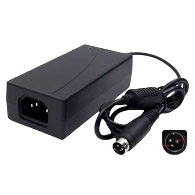 FONTE 24V 3A PLUG XLR MACHO 3 PINOS MESA