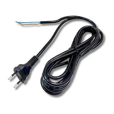 CABO DE FORÇA PP BIIPOLAR COM RABICHO 10A (1,5MTS)