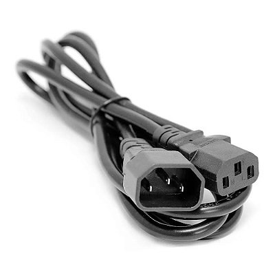 CABO DE FORÇA ADAPTADOR CPU MACHO C14 X CPU FEMEA C13 10A (1,5MTS)