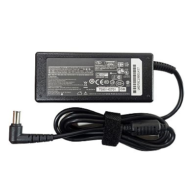 FONTE PARA NOTEBOOK LG 18.5V 3.5A 65W PLUG (6.5*4.4)