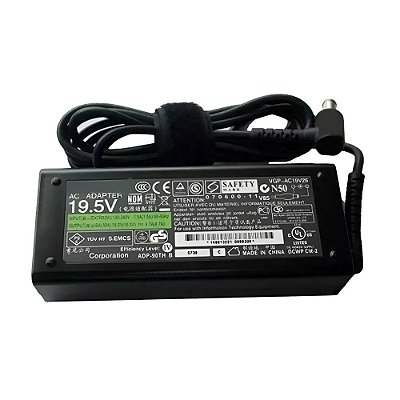FONTE PARA NOTEBOOK SONY 19.5V 3.33A 65W PLUG (6.5*4.4)