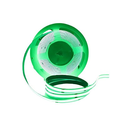 FITA DE LED COB 220V VERDE 320LED + IP65 + 10M (TOMADA)