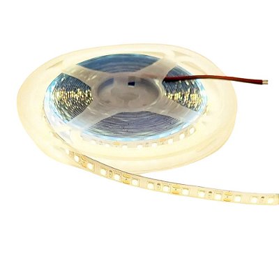 FITA DE LED 24V BRANCO QUENTE (3000K) 3528 240LED + IP20 + 5M
