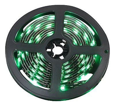 FITA DE LED SILICONADA 24V VERDE 5050 60LED + IP65 + 5M