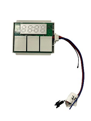 SENSOR DE PRESENÇA 12V-24V 5A 60W COM VISOR DE TEMPO E TERMÔMETRO (IMPORTAÇÃO)