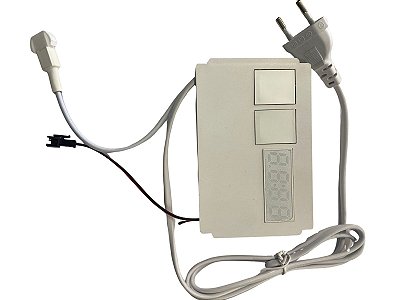 SENSOR DE 2 TOQUES 110-220 2A 12W COM VISOR DE TEMPO E TERMÔMETRO (IMPORTAÇÃO)