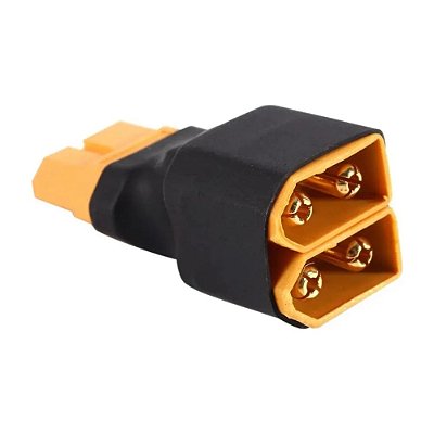 Adaptador Xt60 Para Ligar Duas Baterias Lipo Em Paralelo