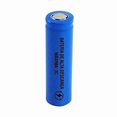 Bateria Li-ion 18650 3.7v 2600mah 3C Alta Descarga
