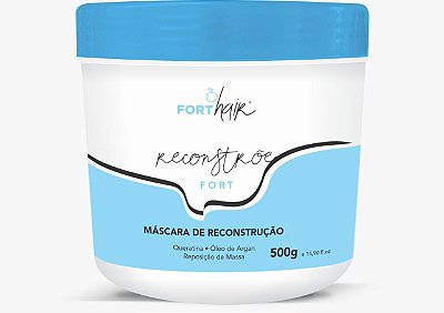 MASCARA DE RECONSTRUÇÃO PARA CABELOS 500GR - FORTHAIR