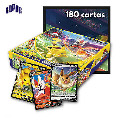 Pokemon Tcg Jogo De Cartas Academia De Batalha 180 Cartas