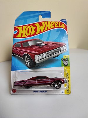 Hot Wheels Layin Lowrider Vermelho