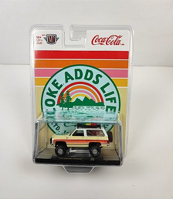 Miniatura Chevrolet 1973 K5 Blazer A37 Coca Cola