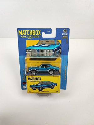 Matchbox 1970 Oldsmobile 442 Collectors 6/20 Azul