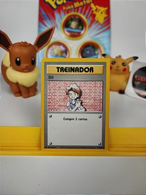 Carta Terinador Bill (91/102) Pokémon Ano 1995