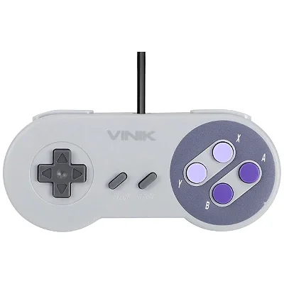 Controle Pc Usb Nintendo Super Nes Retrô