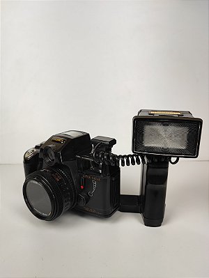 Camera Fotografica Analogica Antiga Yashica Motor Drive Red Eve