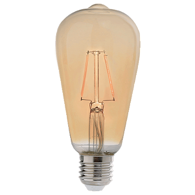 Lâmpada Pera Led Retro Dimerizavel