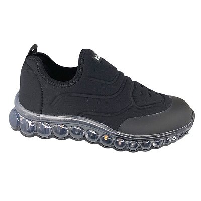 Tênis Unissex Infantil Bibi Roller Celebration II Led - 1079071 - Preto