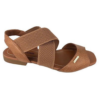 Sandália Feminina Bottero Couro Botlilia Summer Burnish - 323110 - Amendoa