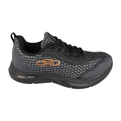 Tênis Feminino Olympikus Citrus - 953 - Preto-Chumbo