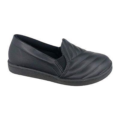 Tênis Feminino Modare Casual Np Pele Strech - 7363.113 - Preto